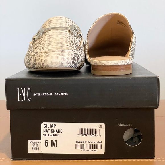 Brand new I.N.C Giliap Nat Snake Size 6 (But it’s more like size 7) - Picture 2 of 5